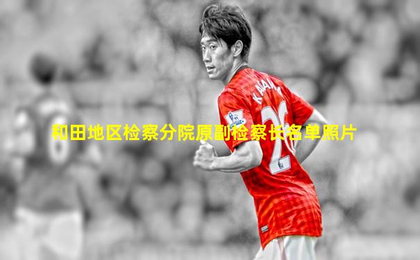 和田地区检察分院原副检察长名单照片