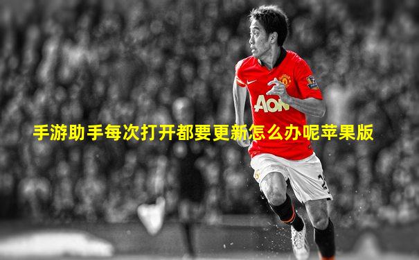手游助手每次打开都要更新怎么办呢苹果版