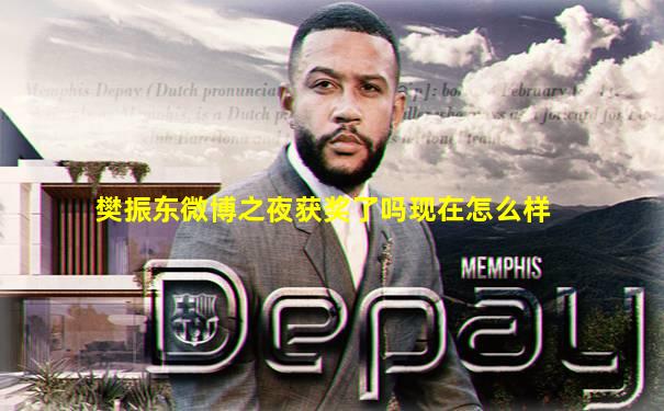 樊振东微博之夜获奖了吗现在怎么样